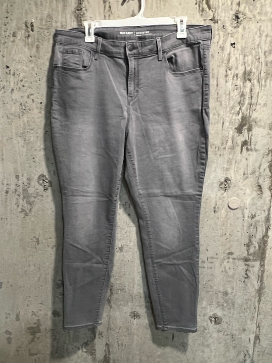 Old Navy Denim - Old Navy Women's Gray Skinny Mid-Rise Jeans